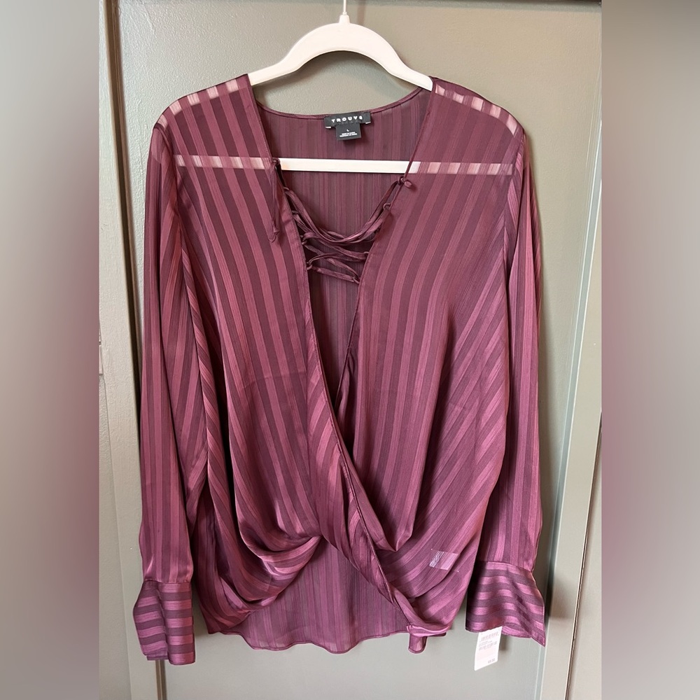 Trouvé Long Sleeve Blouse